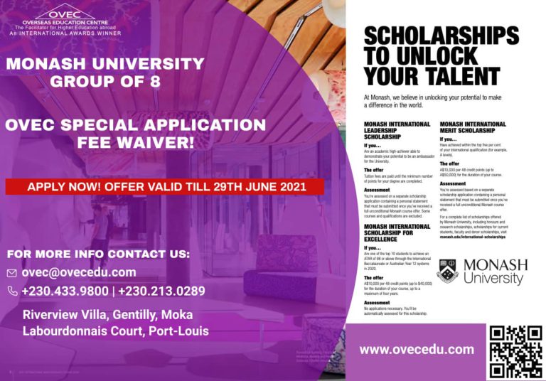 monash-university-application-fee-waiver-and-scholarship-overseas